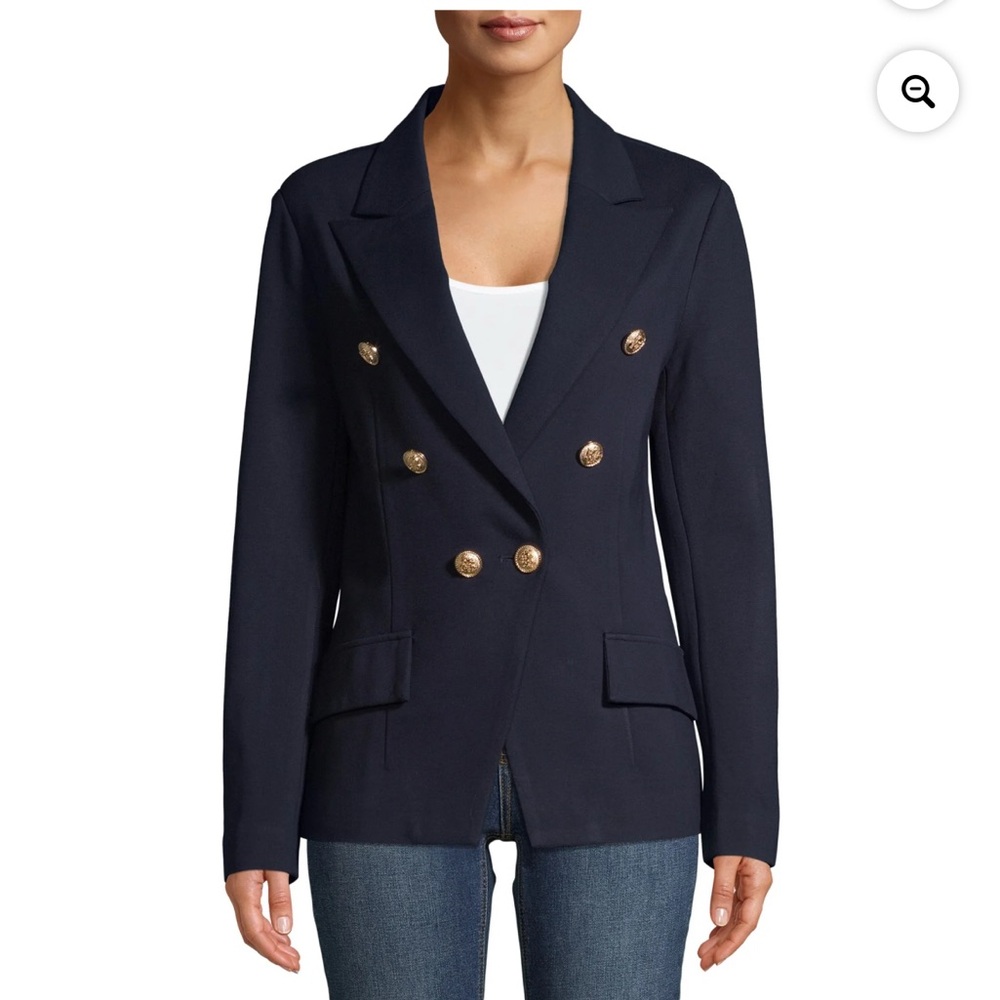 Women’s Navy Attitude Unknown blazer XS